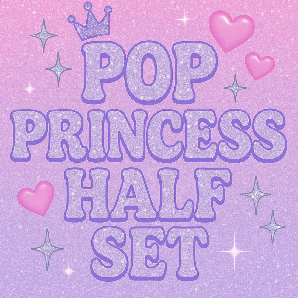 Oops Natural Glam Half Set