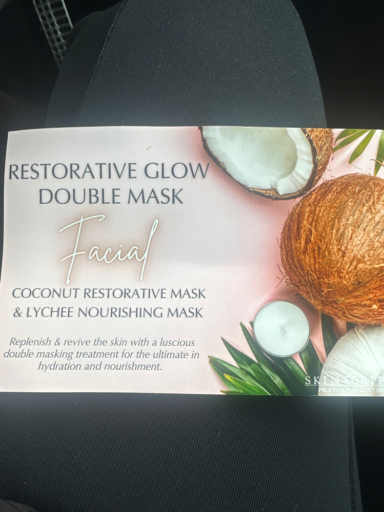 Restorative Glow Double Mask