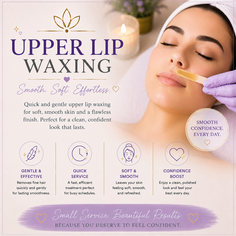 Upper Lip Wax at Sabrina’s Spa Shop in Spring Hill, FL