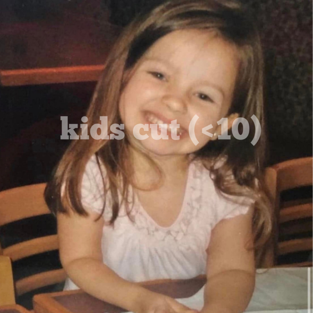 kids (girl) cut at Glossedbyjo in Annapolis, MD