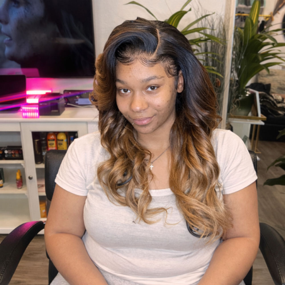 Wig Installation In Salon at Hair By Sandy Safari Salon in Henderson, NV