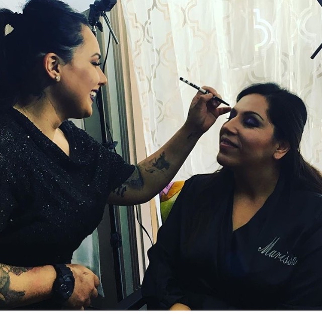 Bridal Makeup Application Trial
