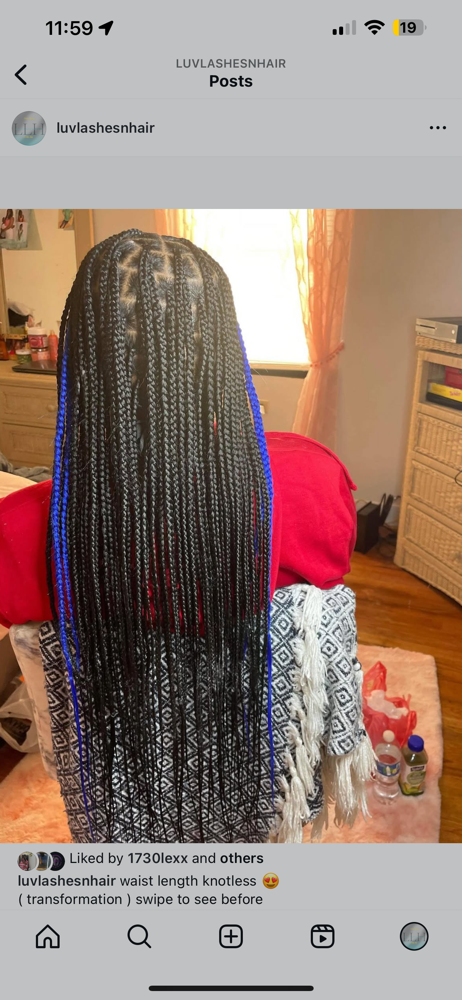 regular knotless
