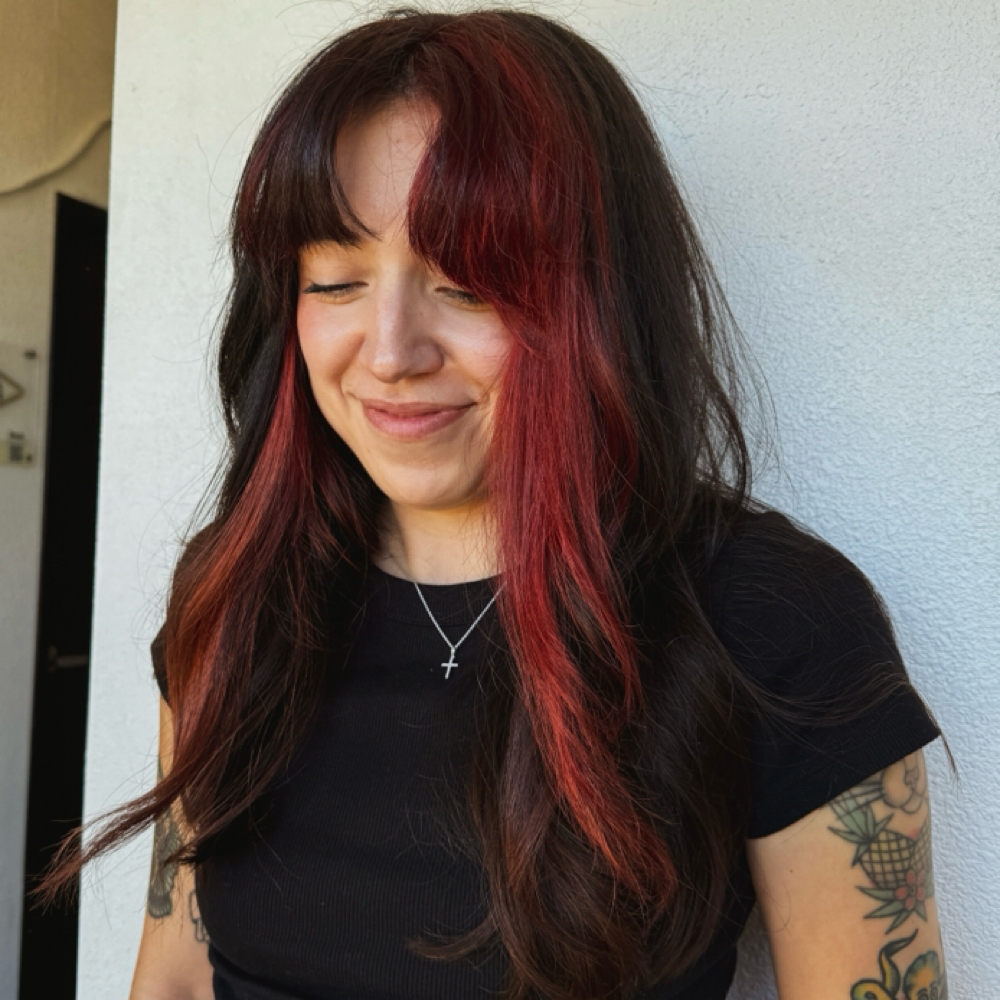 Money Me | Face Frame Blonding at Loveleigh_Artistry in Apple Valley, CA