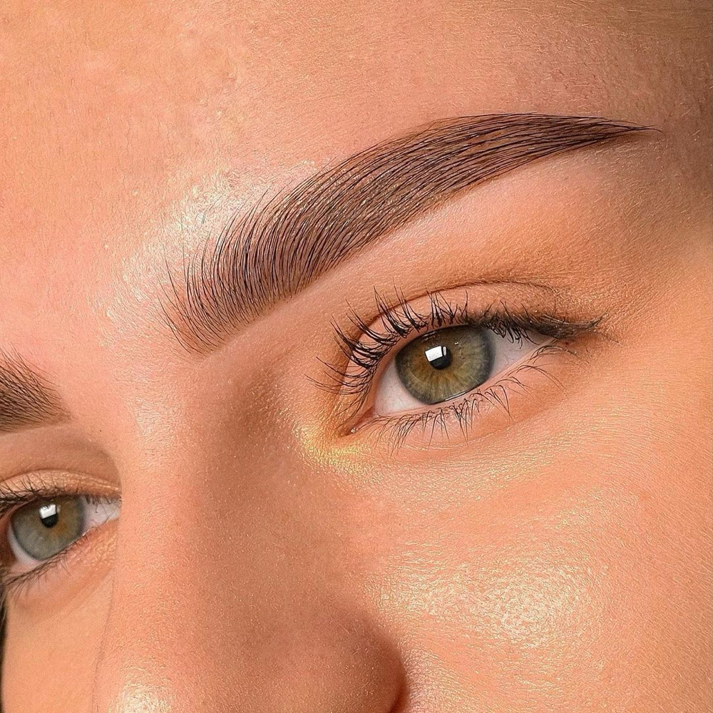 eyebrow lamination and tinting