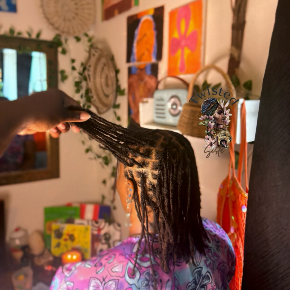 FreeForm Short Locs Retie at TwistedSistaLLC. in Kahului, HI