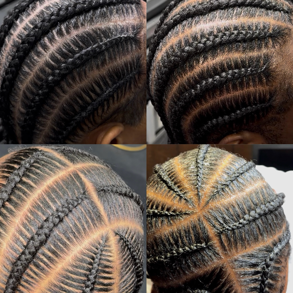 STITCH Braids (W/O Patterns) at DivasButterflyBeautyLLC 🧡 in Detroit, MI