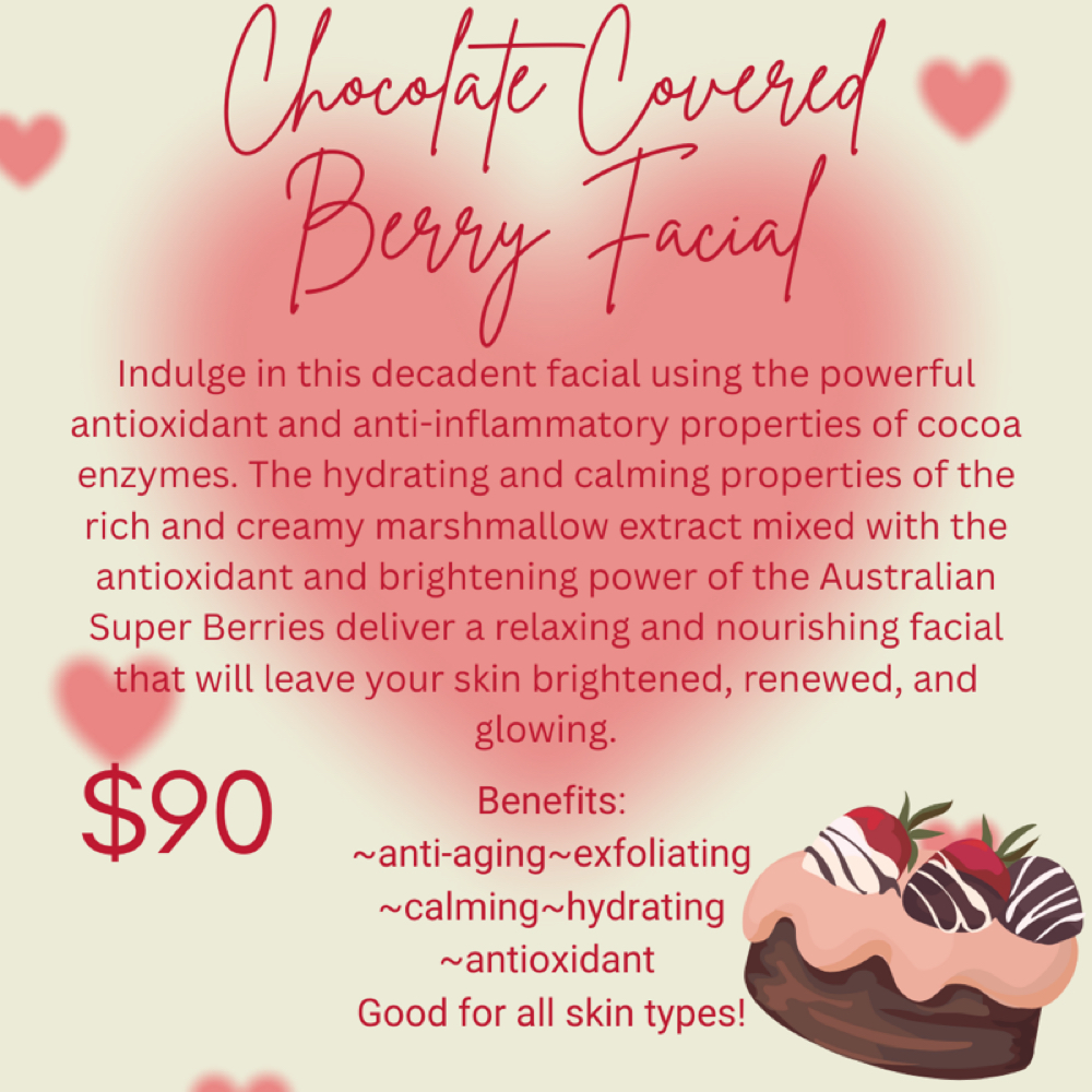 Chocolate Covered Berry Facial