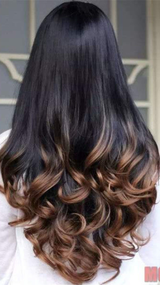 Ombre Hair Coloring