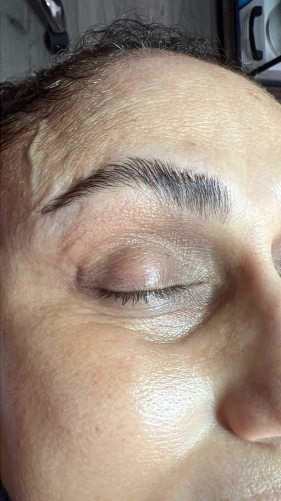 Brow Lamination With Tint