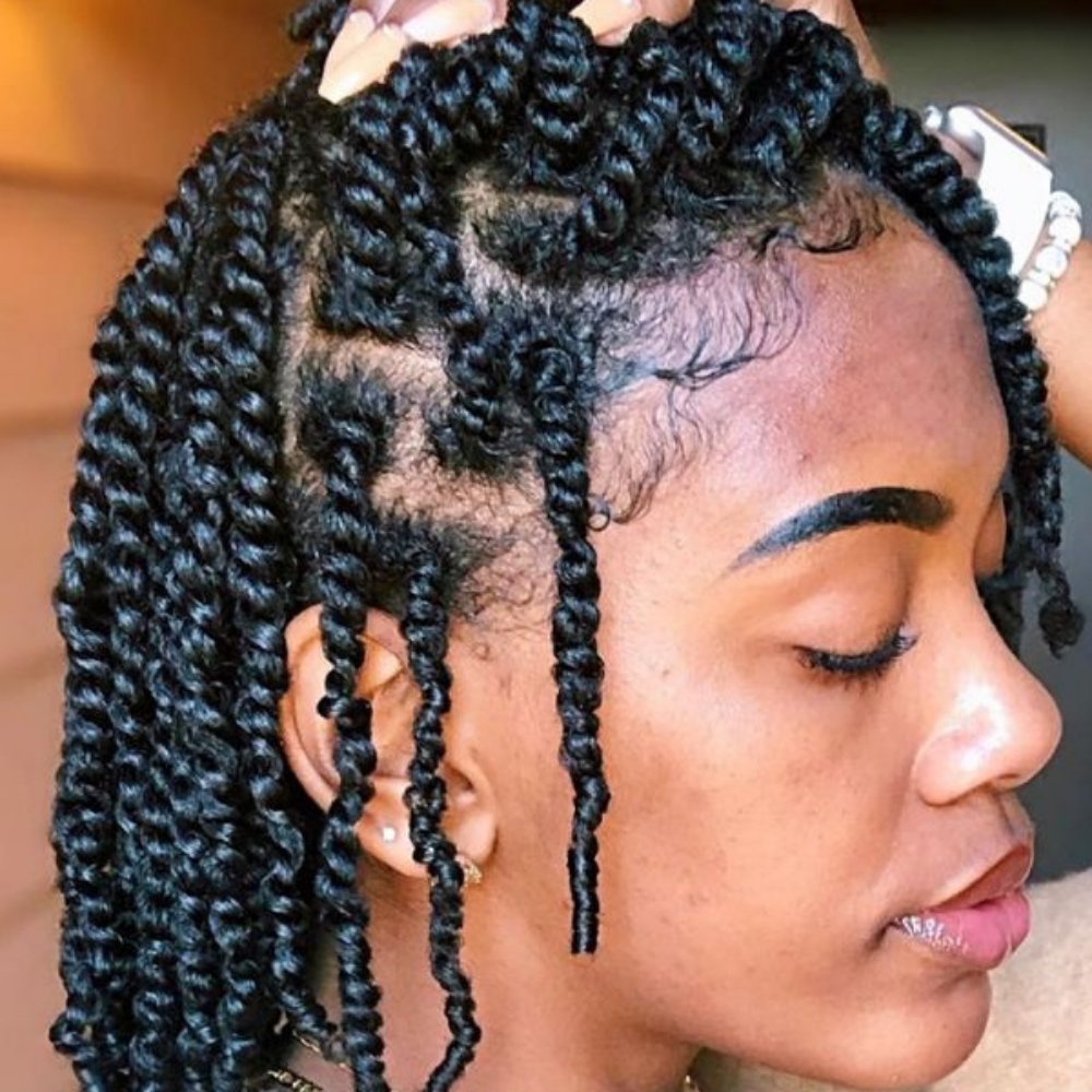 Natural Hair - Twist Styling at Crowned by Brooks in Louisville, KY