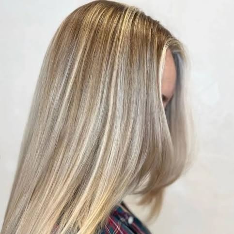 full head highlights at L&G Hair and Nails Salon in Long Beach, NY