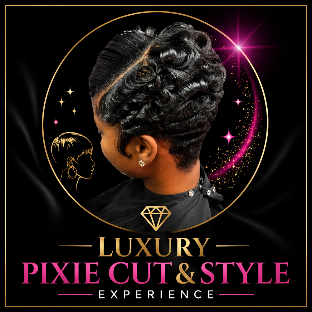 ✂️Luxury Pixie Cut & Style at Boss Savage Beauty in Muskegon Hts, MI