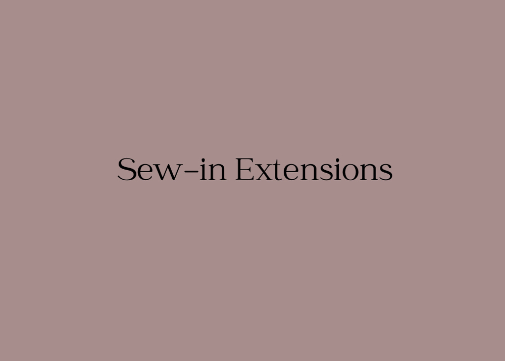 Sew In Extentions