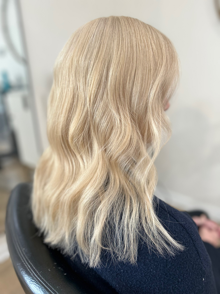 Bleach Touchup + Gloss + Blowout
