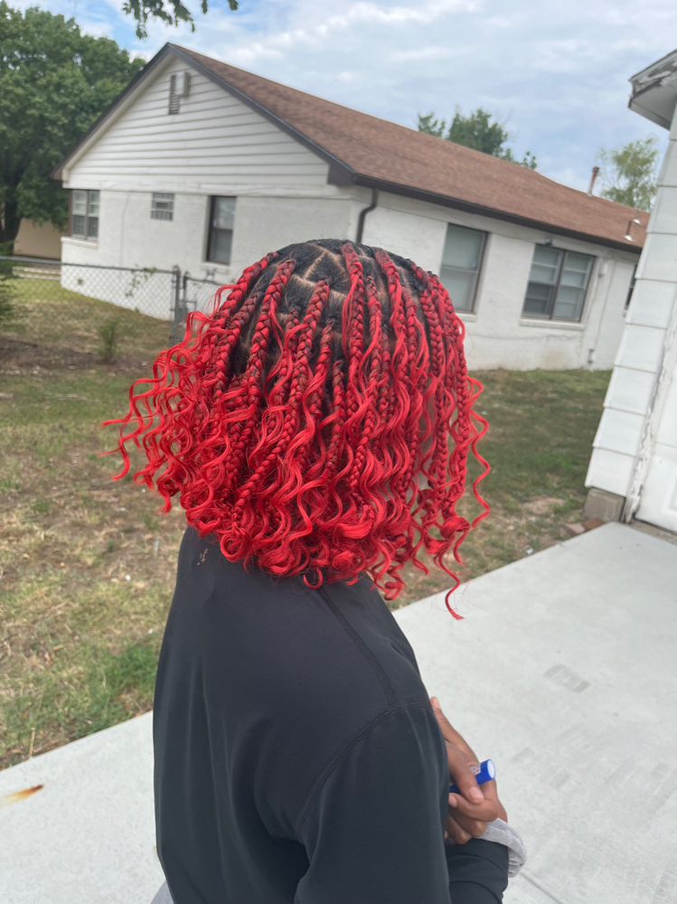 Medium Boho Bob at BraidsByJinece in Wichita, KS