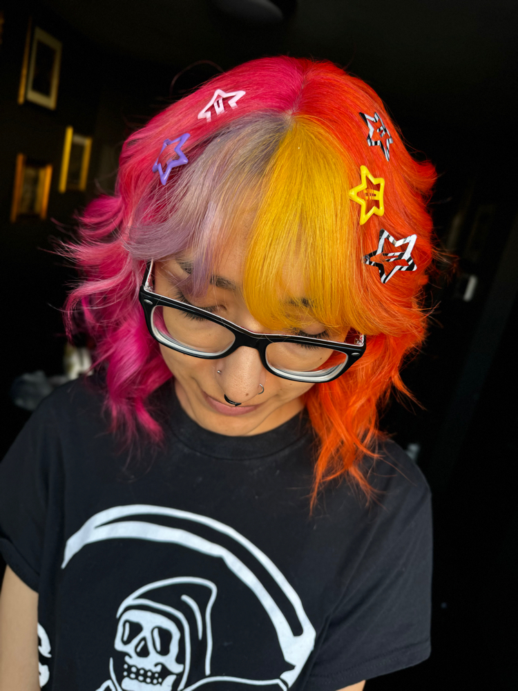 Full Bleach & Multiple Vivids