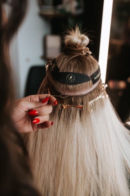 Hand Tied Extension Install (X2)