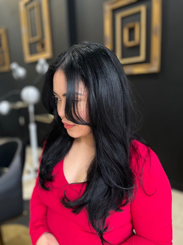 Voluminous Blowout at Beloved Beauty Salon in McAllen, TX