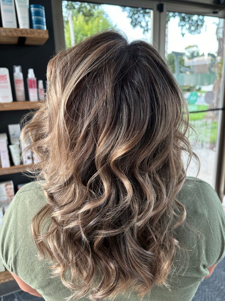 Medium Balayage W/ Haircut