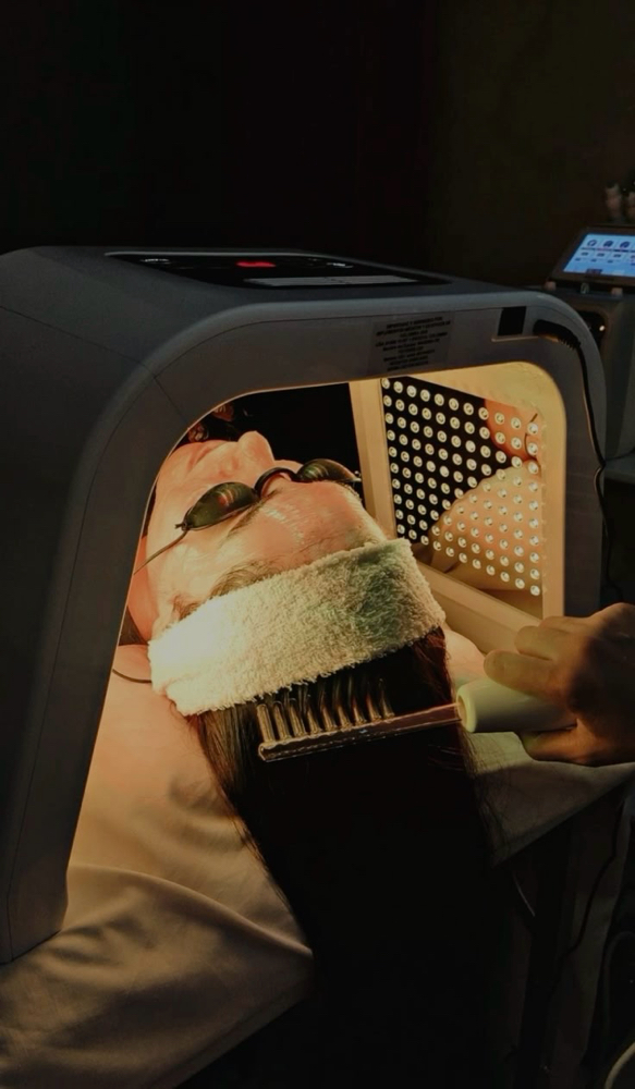 Scalp Massage + High Frequency