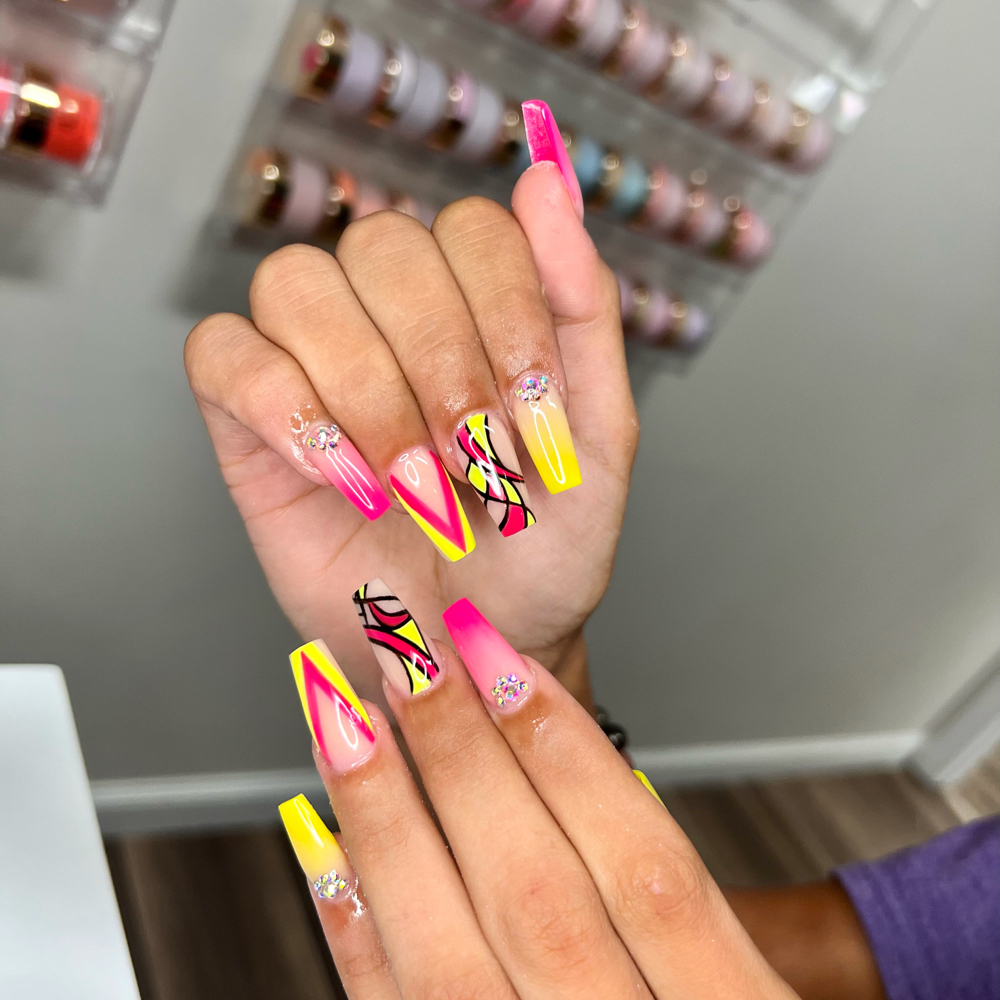 freestyle acrylic set