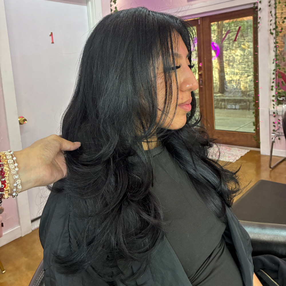 ✨ Haircut, Wash & Blowout at AN Beauty Lounge in Cedar Hill, TX