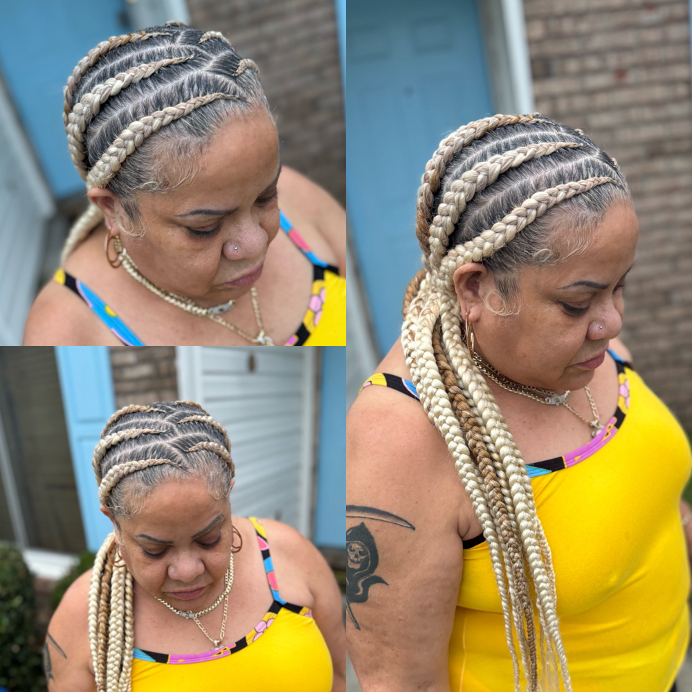 Stitch Braids Hair Inculded for all