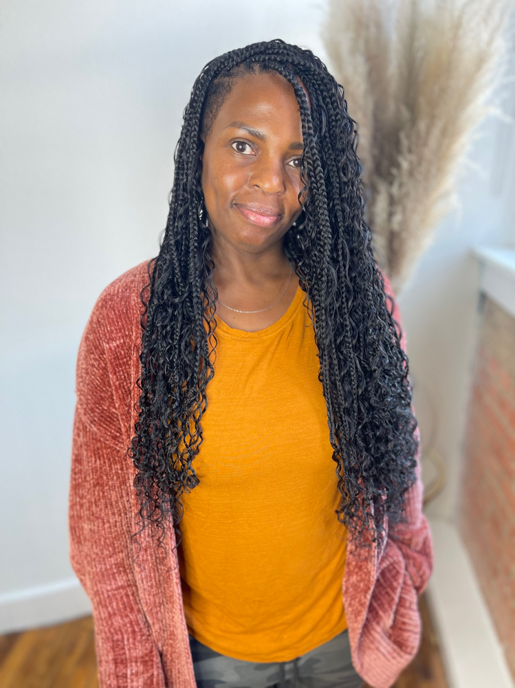 Bohemian Knotless Braids