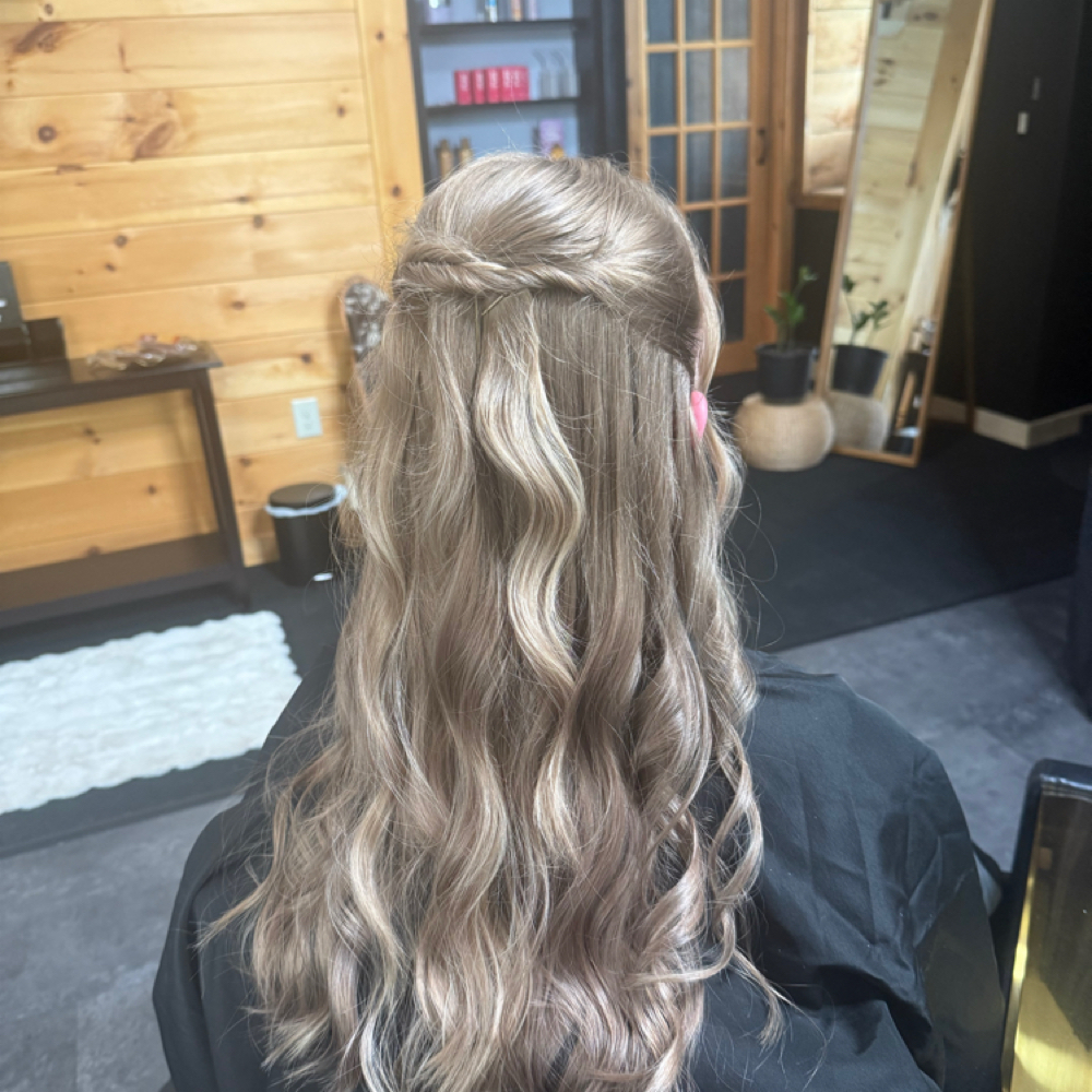 Bridial/Prom updos at GLOW Spa Tanning & Fitness in Owego, NY