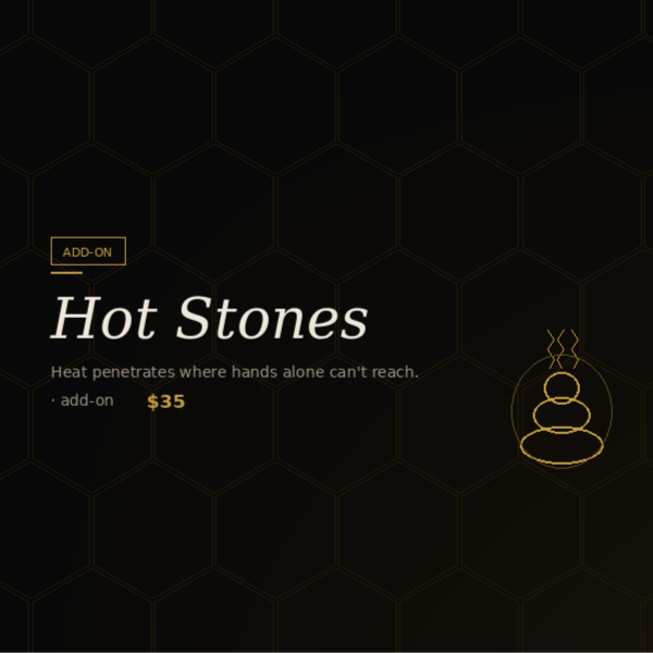 Hot Stones at The Restore Protocol in Orlando, FL