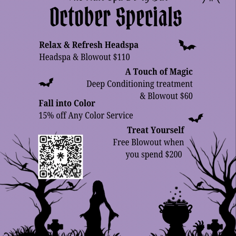 FALL INTO COLOR at The Hair Spa & Dry Bar in Tucson, AZ