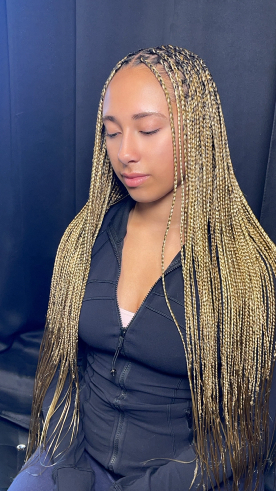 Small Knotless Braids