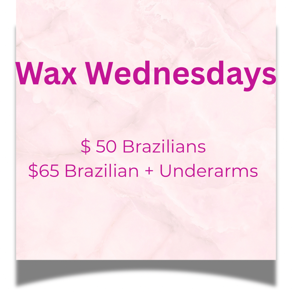 WAX WEDNESDAY at Waxed by Wendy in McKinney, TX