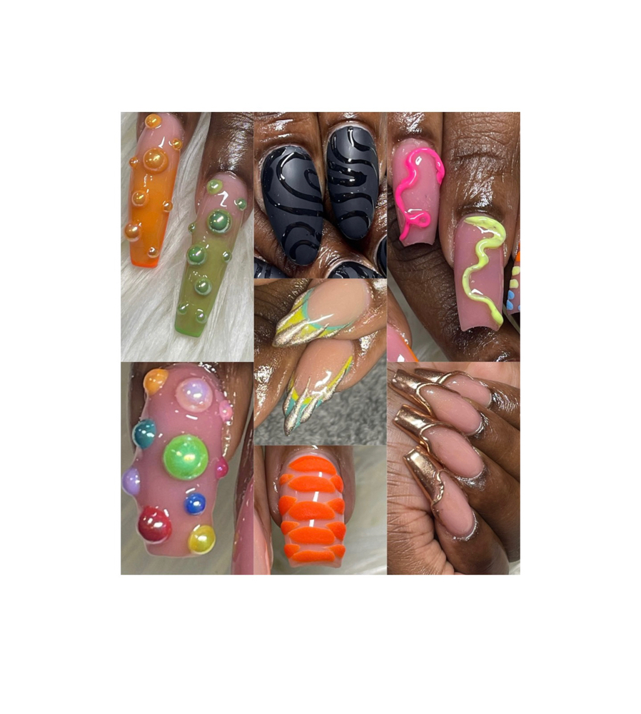 3D Design (2 Nails)