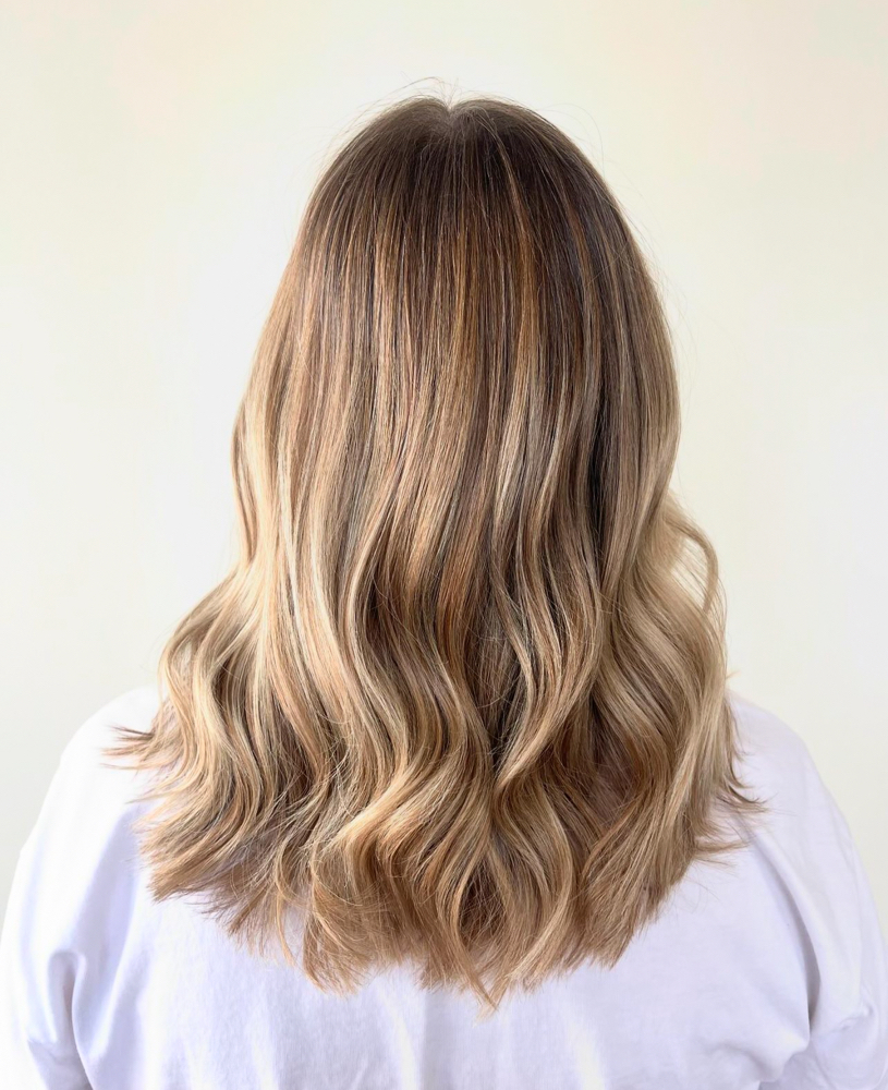 Balayage With Haircut