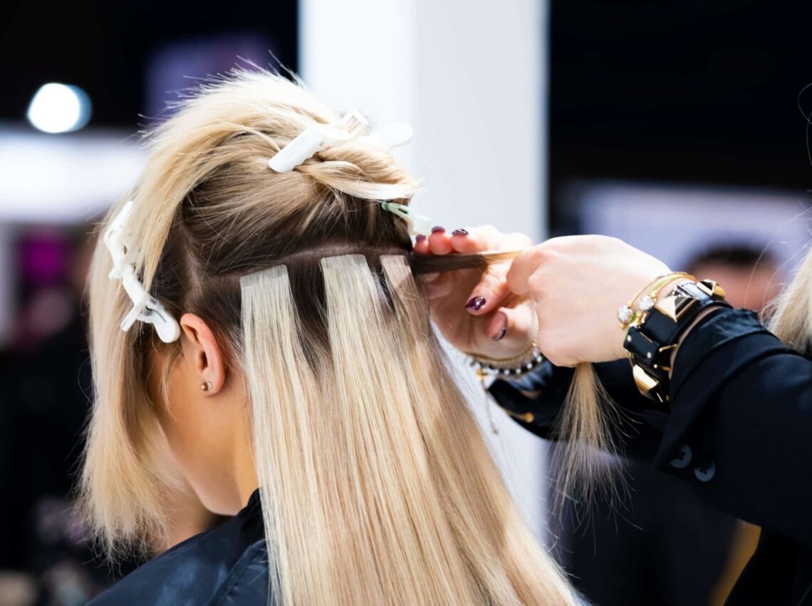 Tape-in Extensions