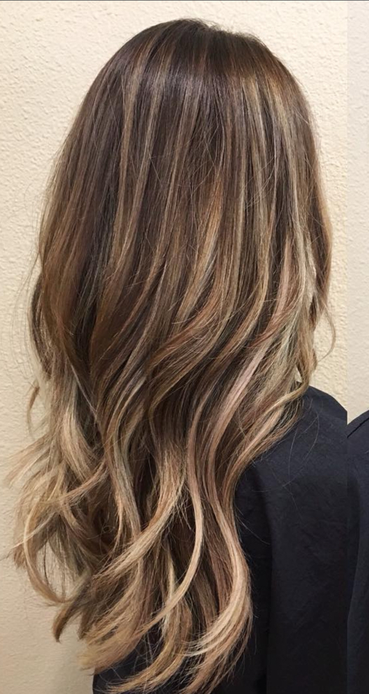 Balayage/ Foilayage at Onyx and Ash Salon in Escondido, CA