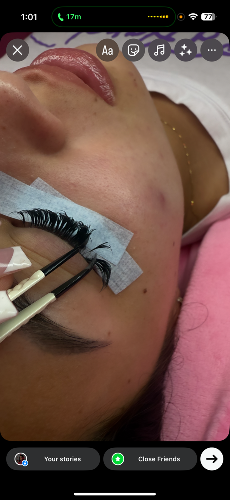 LASH EXTENSION + ONE FILL