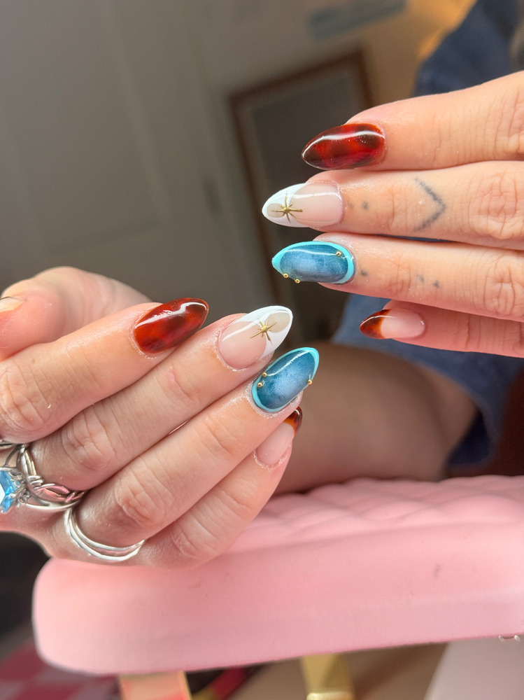 GelX Full Set at Aplus Aesthetics in Apex, NC