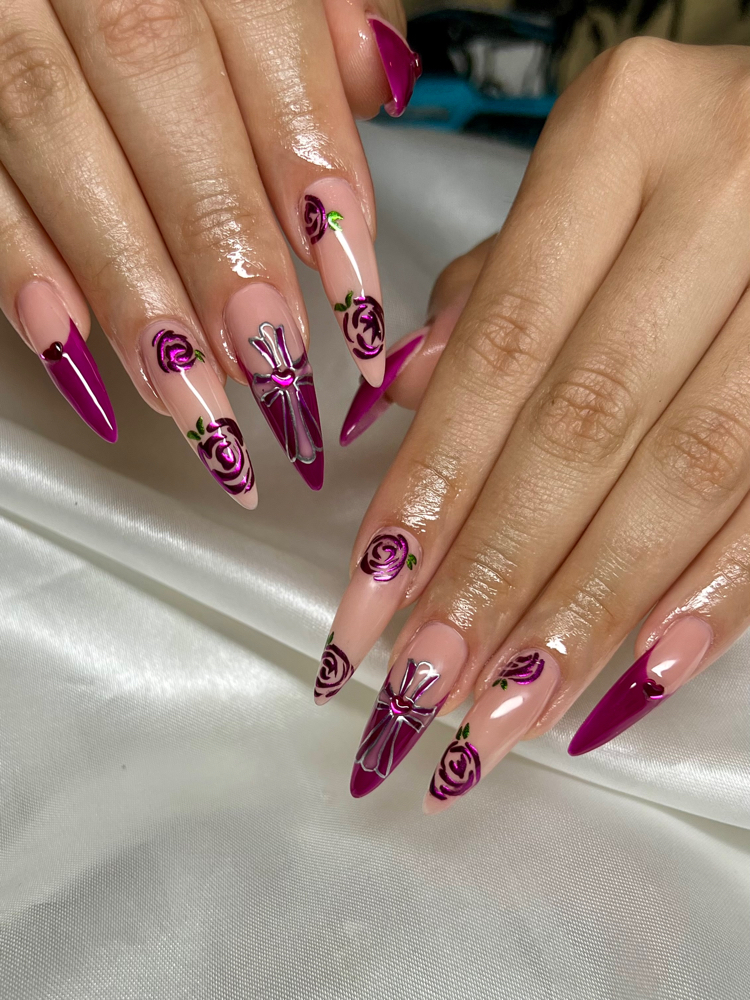 long gel x fill