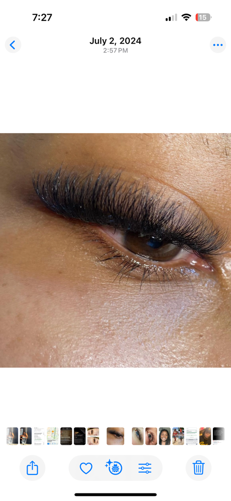 Volume Whispy Fullset at Beyoutiful Lash Salon in Kennesaw, GA