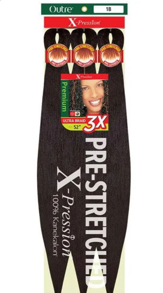 52’ X Pression Braiding Hair