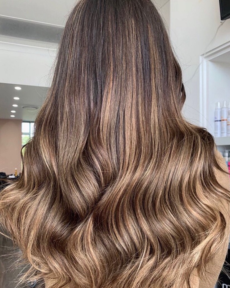 Initial Install + 20" Dark Hair