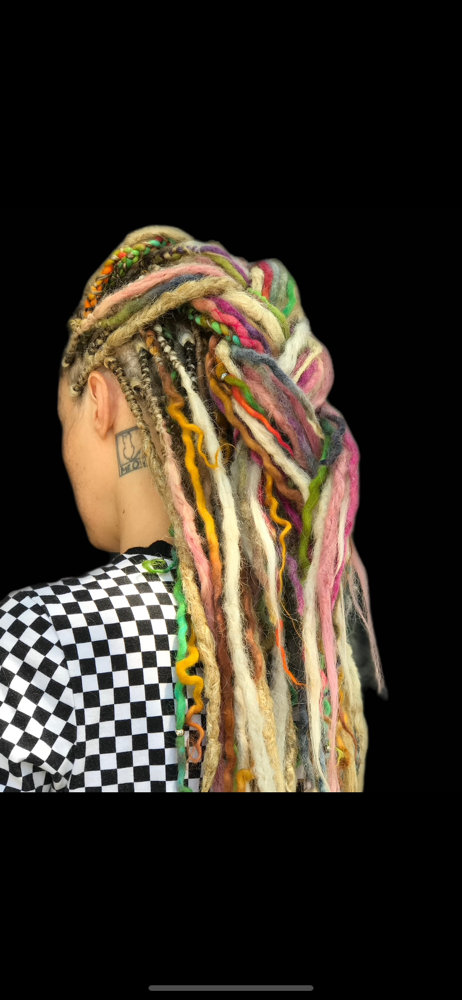 Temporary Dread Extensions-Braid In