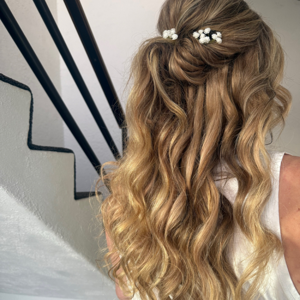 Updo Styling at Tiffany’s Beauty & Co. in Brookfield, WI