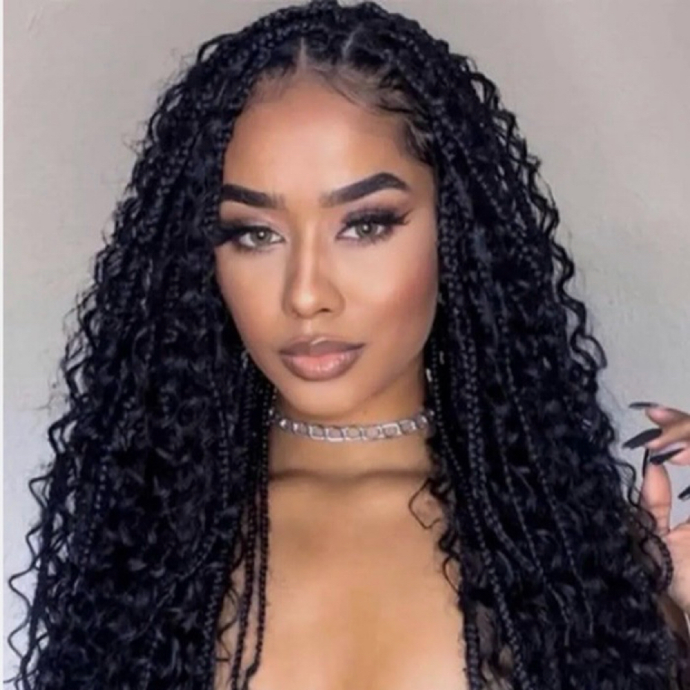 Human Hair 24’ Boho Braid Crochet at Crochet Braid Studio in Snellville, GA