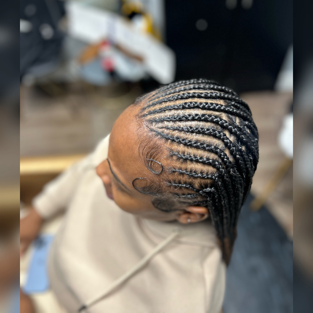 Fulani Braids Waist Length