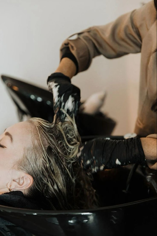 haircut + wash + style