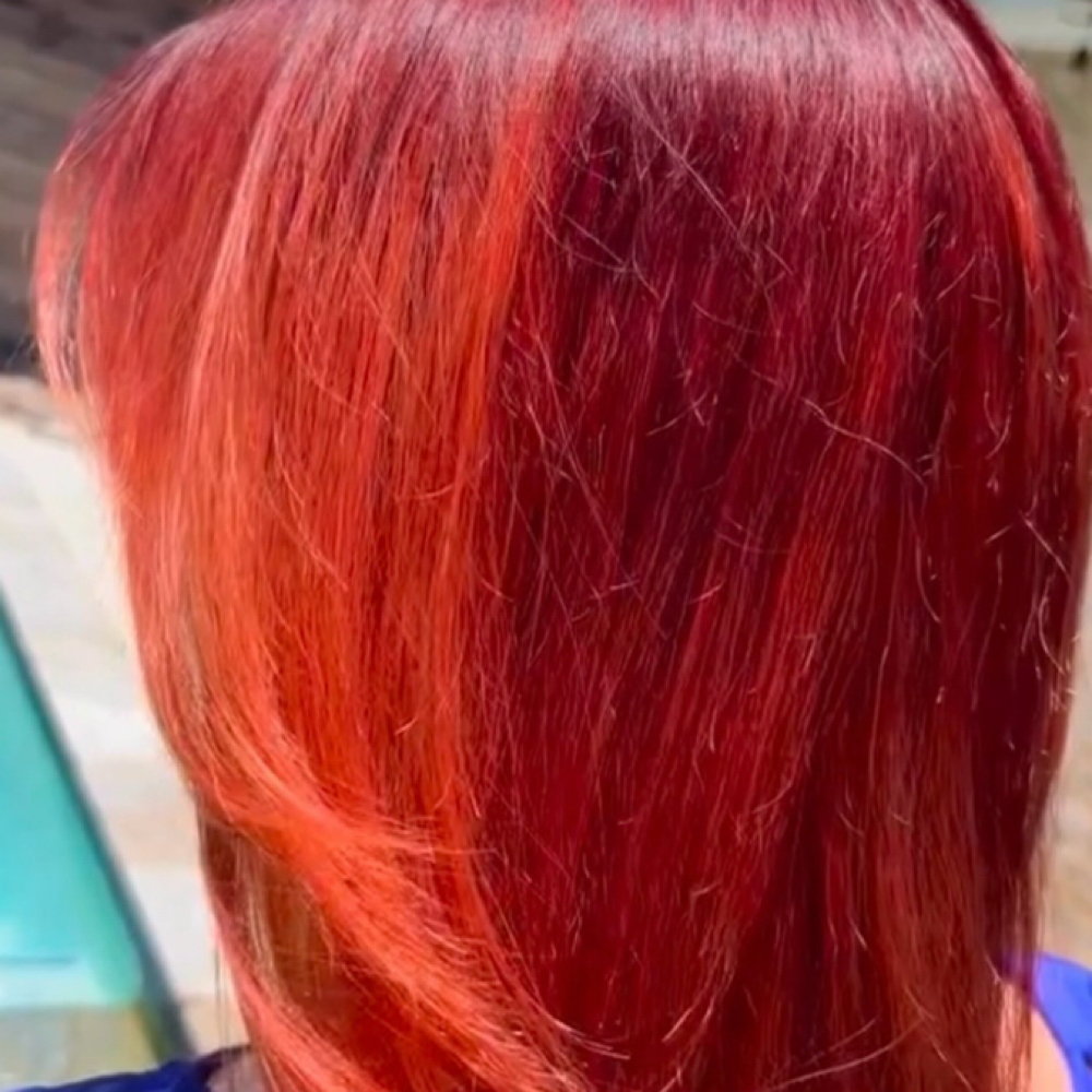Fantasy Hair Color at The Hair Bar 2 (HB2) in Weslaco, TX